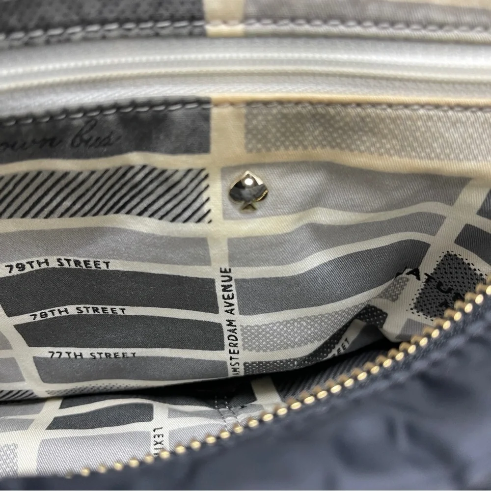 Kate Spade ♠️ Quilted Nylon Satchel Handbag